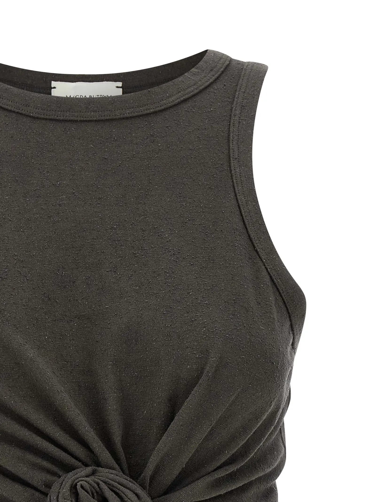 Майка Magda Butrym 02 Сіра 3 '02' tank top Woman MAGDA BUTRYM Gray