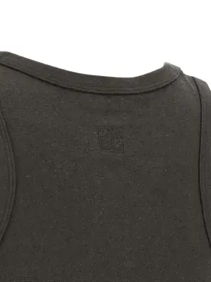 '02' tank top 75% cotton