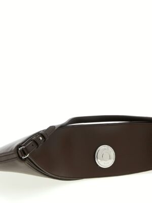 'Le Sac Ovalo' shoulder bag Woman JACQUEMUS Brown