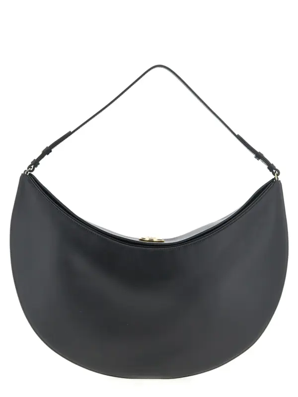 'Le Sac Ovalo' shoulder bag JACQUEMUS Black