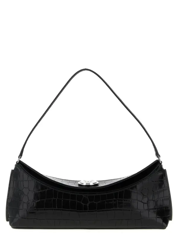 'La Pochette Ovalo' shoulder bag JACQUEMUS Black