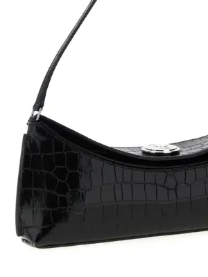 'La Pochette Ovalo' shoulder bag Woman JACQUEMUS Black