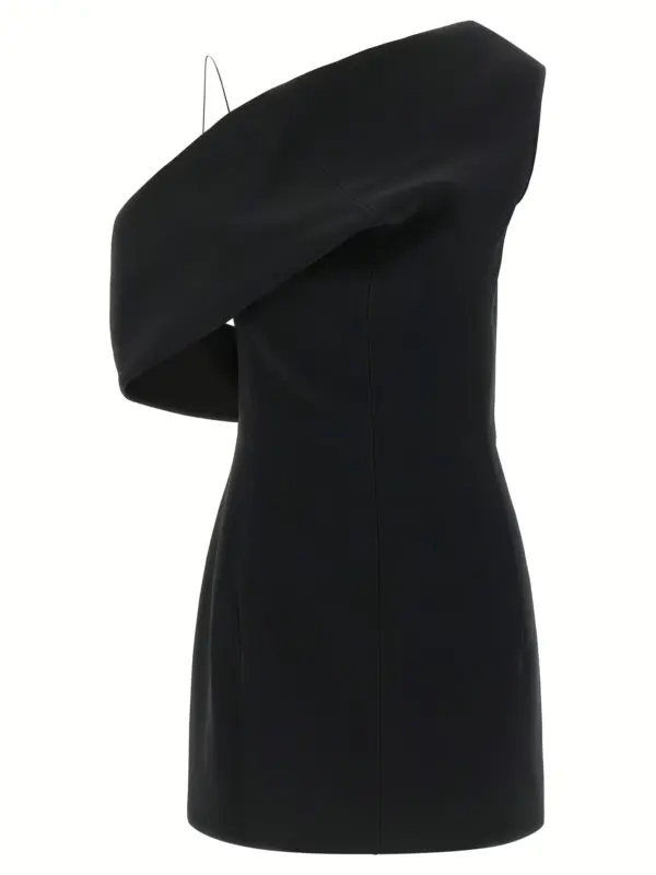'La robe Pesce Courte' dress JACQUEMUS Black