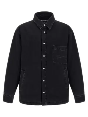 'La Chemise Boulanger' overshirt JACQUEMUS Black
