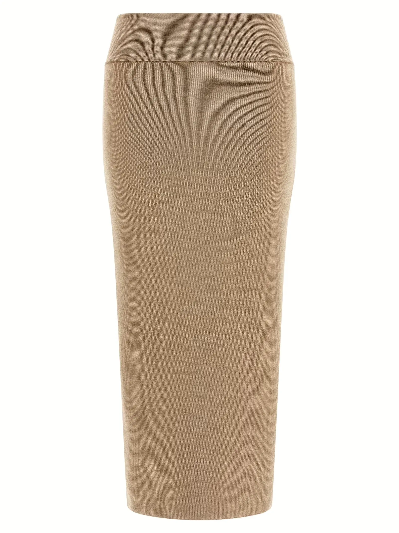 Спідниця La Jupe Maille Doppio Jacquemus Бежева 1 'La Jupe Maille Doppio' skirt JACQUEMUS Beige