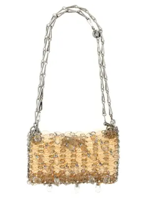 '1969 Nano Crystal Resin' shoulder bag PACO RABANNE Pink