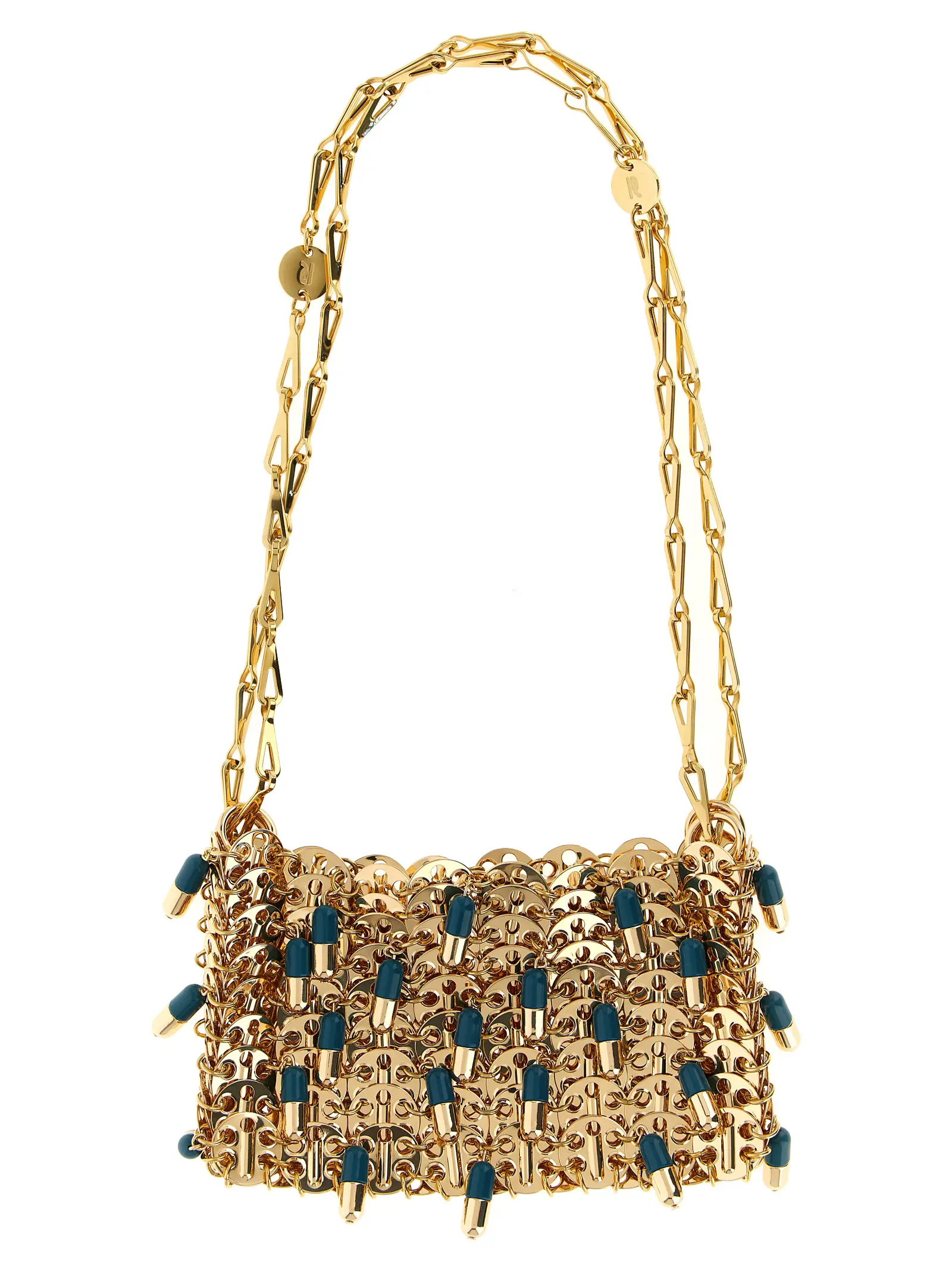 Сумка через плече Paco Rabanne 1969 Nano Pils Золота 1 '1969 Nano Pils' shoulder bag PACO RABANNE Gold