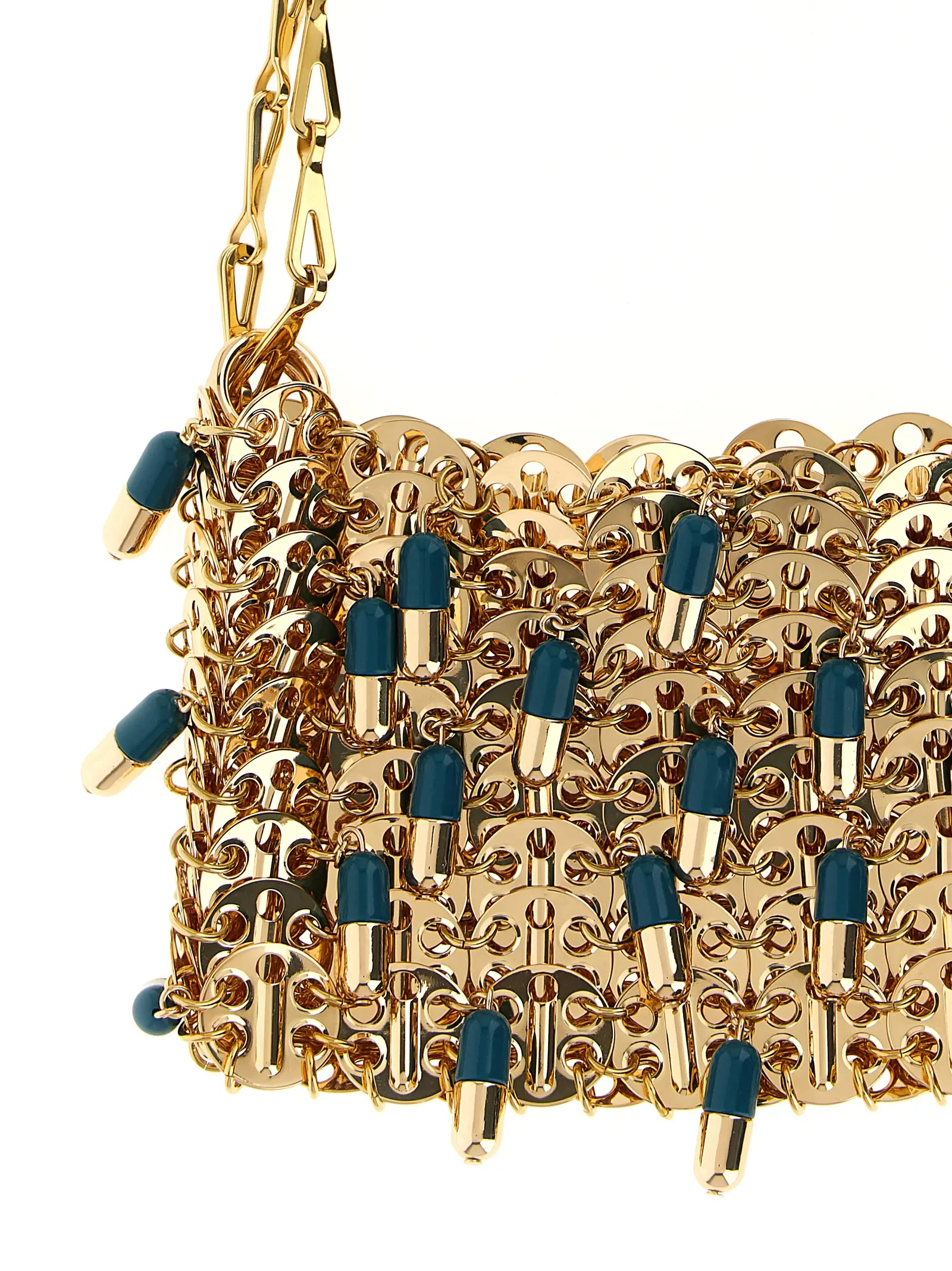 Сумка через плече Paco Rabanne 1969 Nano Pils Золота 3 '1969 Nano Pils' shoulder bag Woman PACO RABANNE Gold