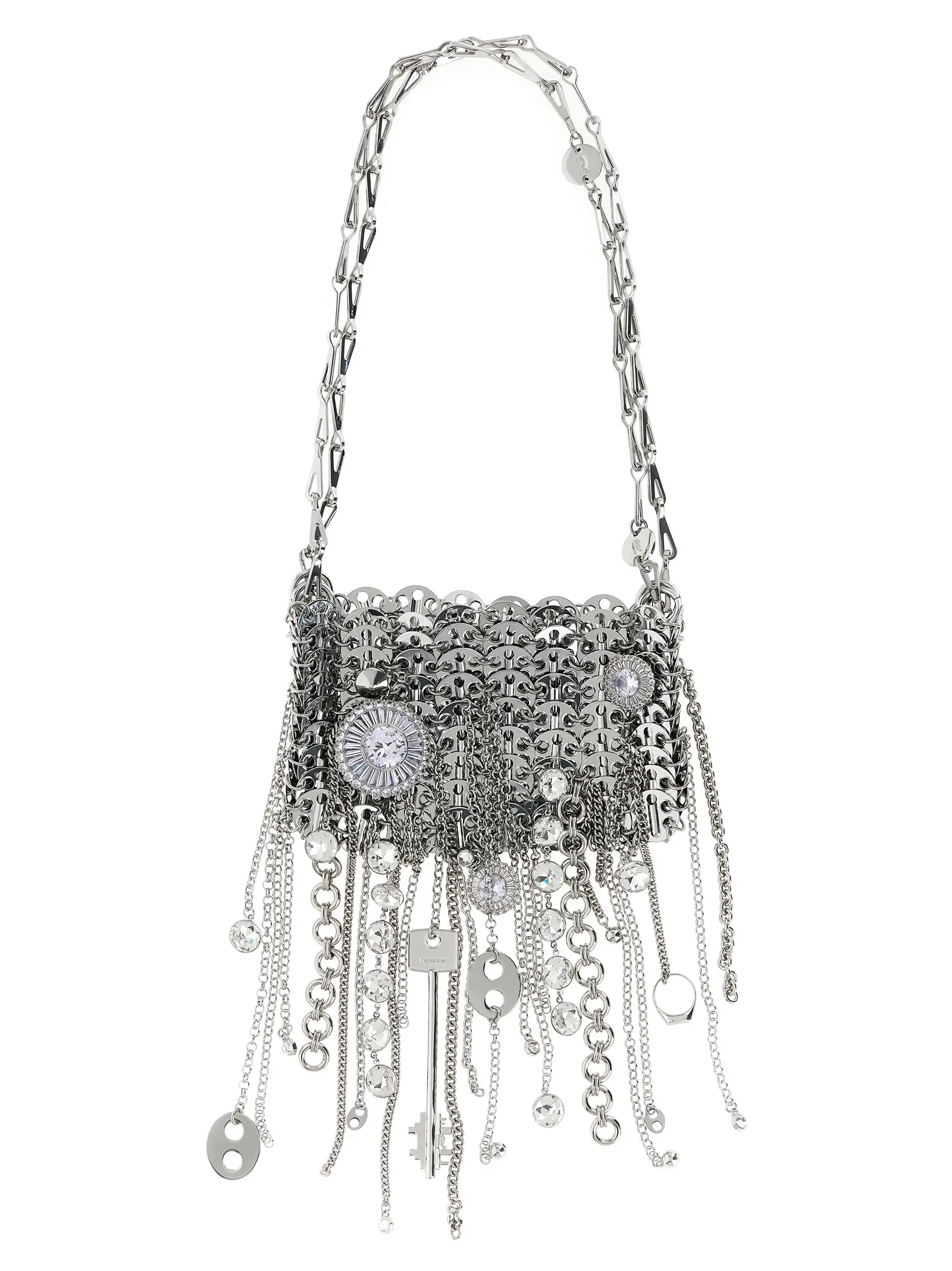 Сумка через плече 1969 Nano Judy Blane Paco Rabanne Срібна 1 '1969 Nano Judy Blane' shoulder bag PACO RABANNE Silver