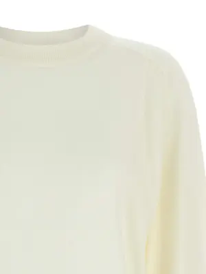 'Le Sweater Brodé' sweater Woman JACQUEMUS White