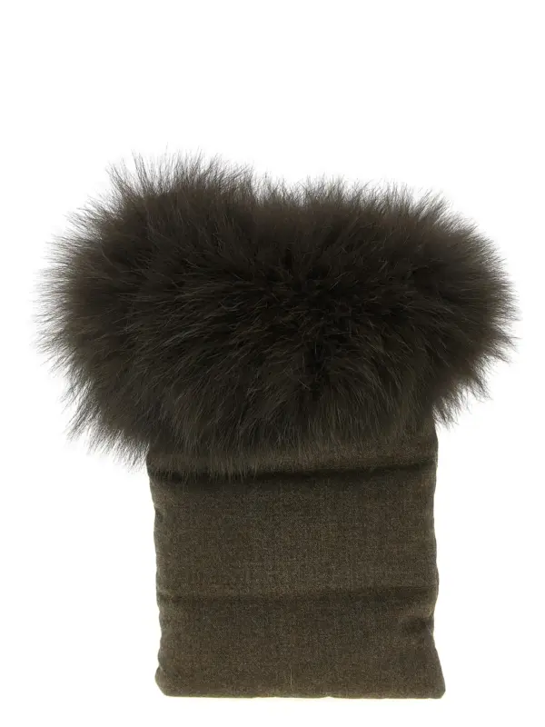 'Etui' smartphone holder YVES SALOMON Brown