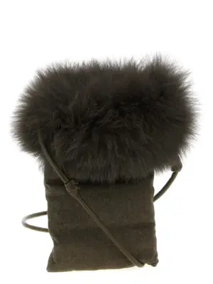 'Etui' smartphone holder 26W26WAA017XXWO2WA9127 YVES SALOMON Brown