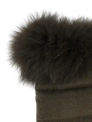 'Etui' smartphone holder Woman YVES SALOMON Brown