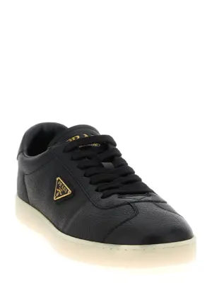 Deer leather sneakers 2EE394FG000013F0632 PRADA Black
