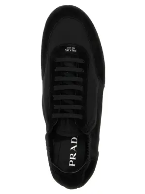 'Collapse' sneakers 100% recycled polyamide PRADA Black