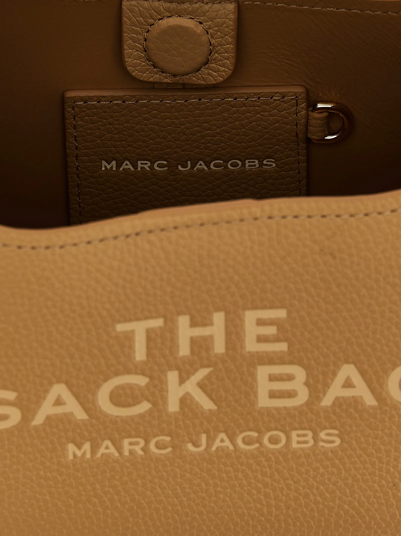 Сумка Marc Jacobs The Mini Sack Bag Бежева 4 'The Mini Sack Bag' handbag 100% cow leather (Bos Taurus) MARC JACOBS Beige