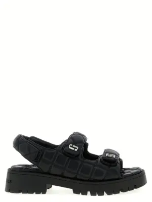 'The Quilted Sunny' sandals MARC JACOBS Black