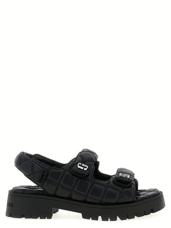'The Quilted Sunny' sandals MARC JACOBS Black