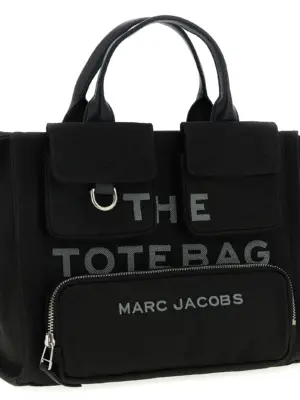 'The Cargo Canvas Medium Tote' handbag Woman MARC JACOBS Black