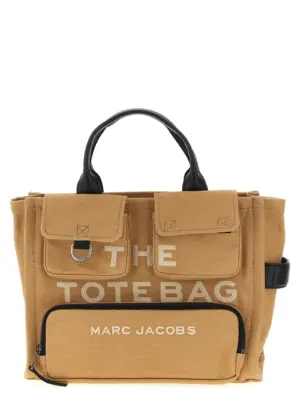 'The Cargo Canvas Medium Tote' handbag MARC JACOBS Brown
