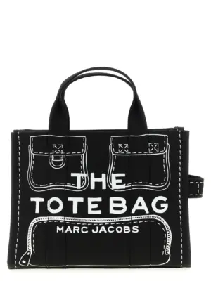 'The TrompeL'Oeil Cargo CanvasMedium' handbag MARC JACOBS Black
