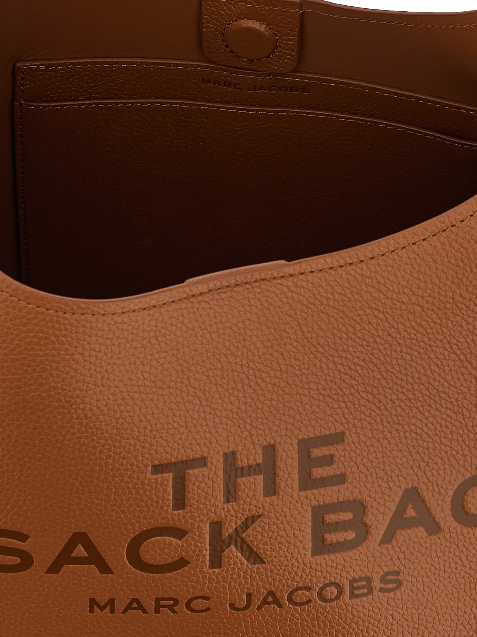 Сумка через плече Marc Jacobs The Sack Bag medium Коричнева 3 'The Sack Bag' medium shoulder bag Woman MARC JACOBS Brown