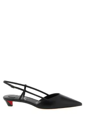 'Miss Z' slingback CHRISTIAN LOUBOUTIN Black