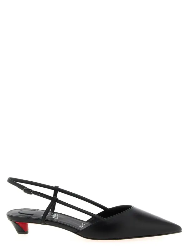 'Miss Z' slingback CHRISTIAN LOUBOUTIN Black
