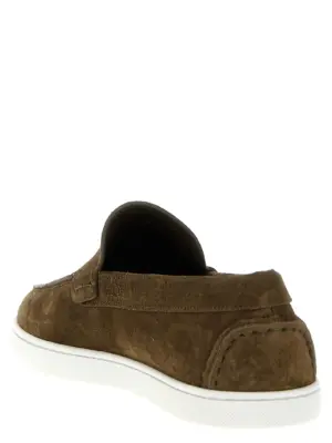 'Moonboat' loafers Man CHRISTIAN LOUBOUTIN Brown