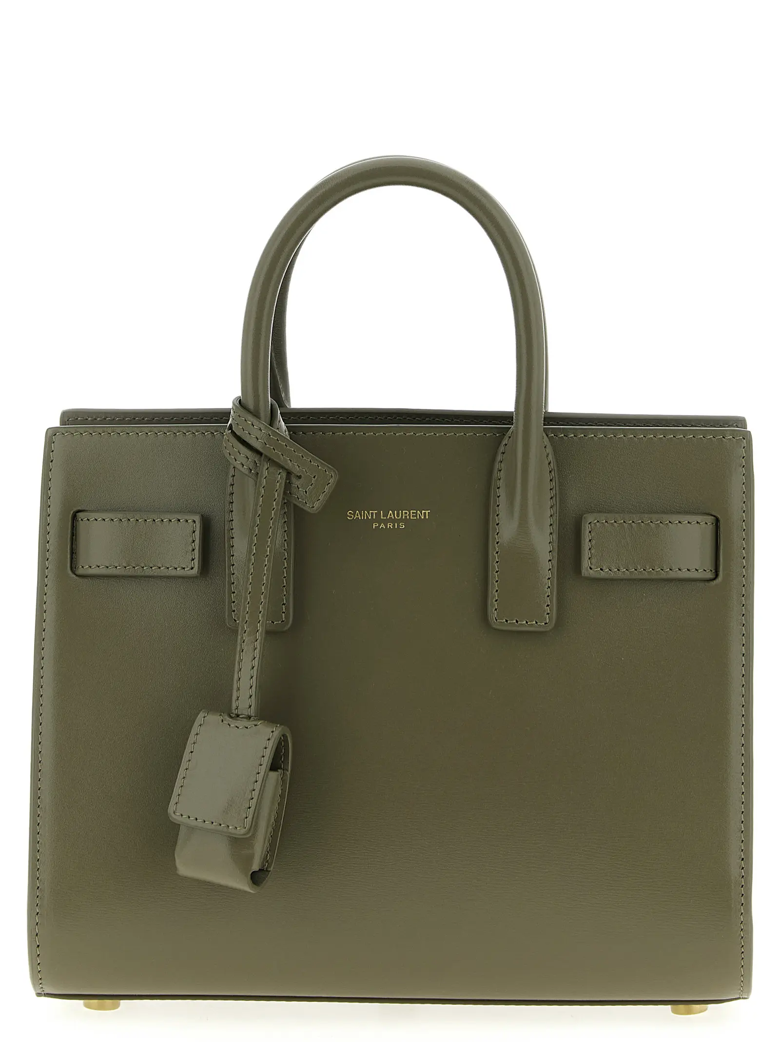 Міні сумка Sac De Jour Saint Laurent Зелена 1 'Sac de Jour' nano handbag SAINT LAURENT Green