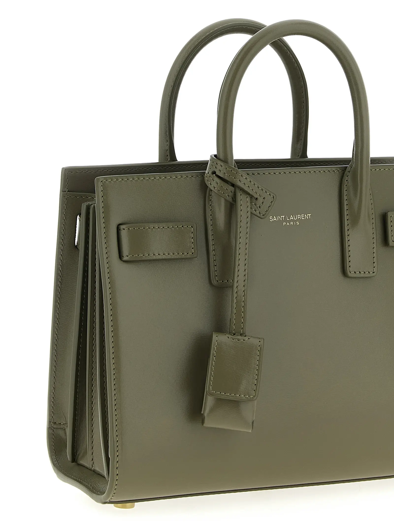 Міні сумка Sac De Jour Saint Laurent Зелена 3 'Sac de Jour' nano handbag Woman SAINT LAURENT Green