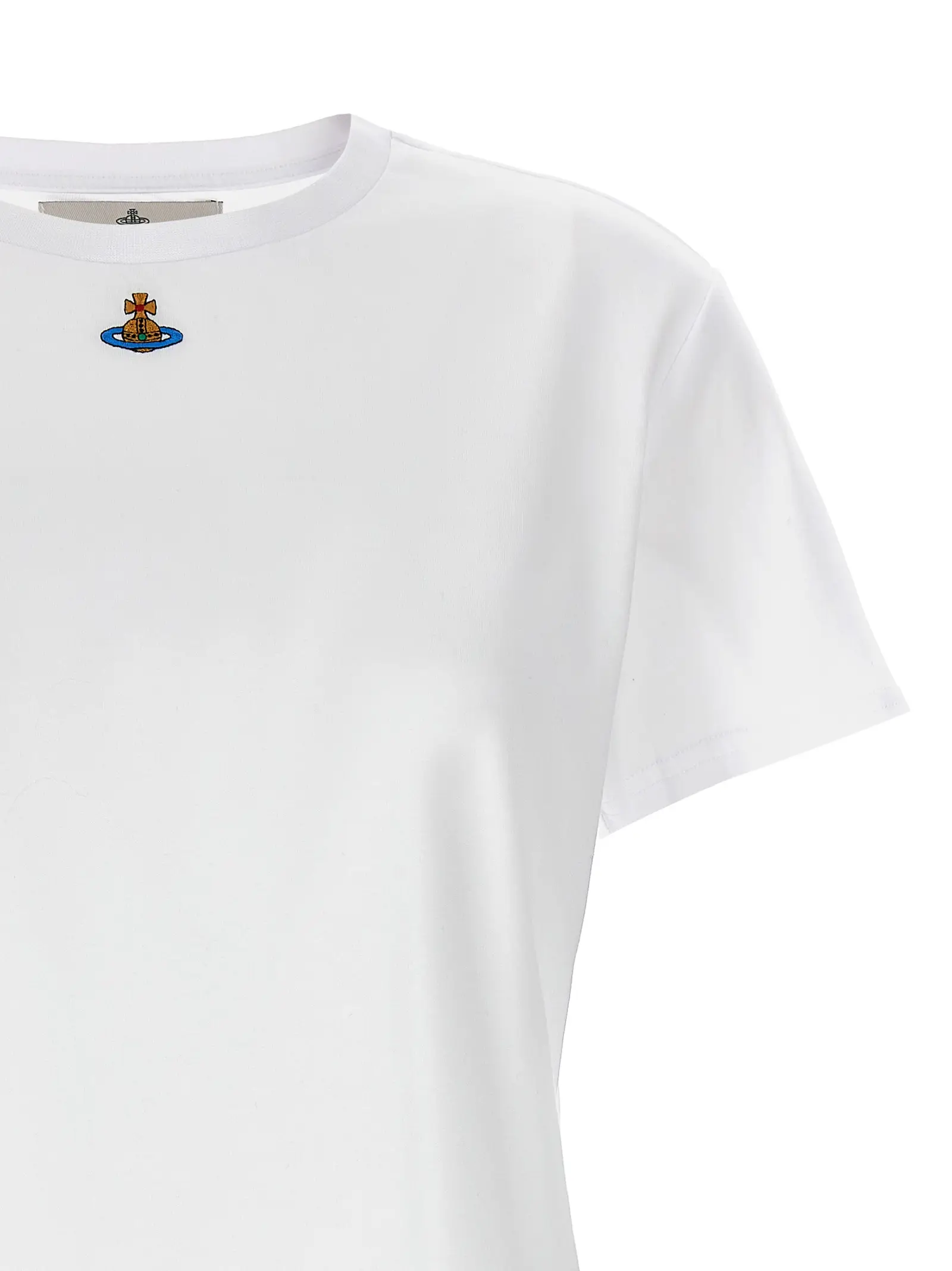 Футболка Orb Peru Vivienne Westwood Біла 3 'Orb Peru' T-shirt Woman VIVIENNE WESTWOOD White