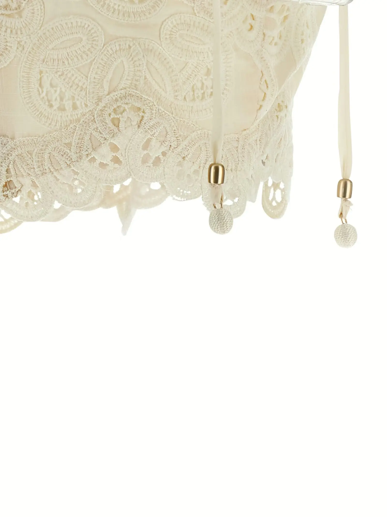 Топ Rhiannon Zimmermann Бежевий 4 'Rhiannon' top 100% cotton ZIMMERMANN Beige