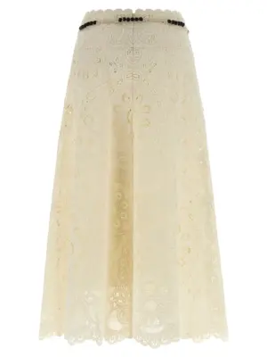 'Rhiannon' skirt 4248SSS251IVO ZIMMERMANN Beige