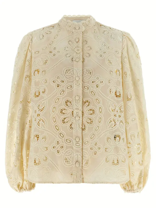 'Rhiannon' blouse ZIMMERMANN Beige