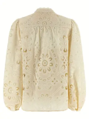 'Rhiannon' blouse 4253TSS251IVO ZIMMERMANN Beige