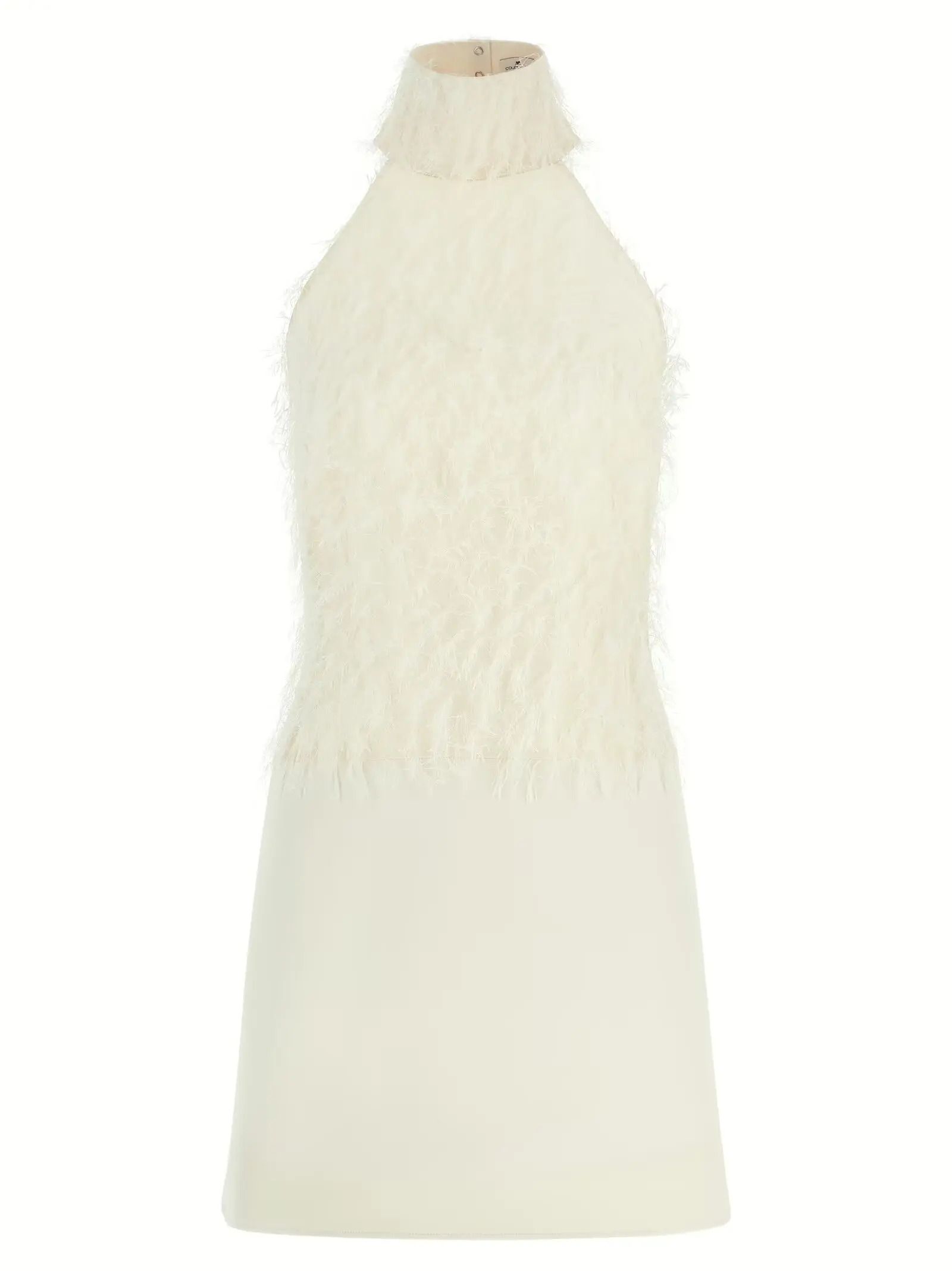 Сукня з вставкою Fils coupés Courreges Біла 1 Fils coupés insert dress COURREGES White