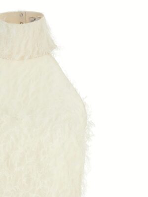 Fils coupés insert dress Woman COURREGES White