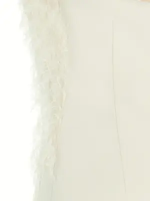 Fils coupés insert dress 56% acetate