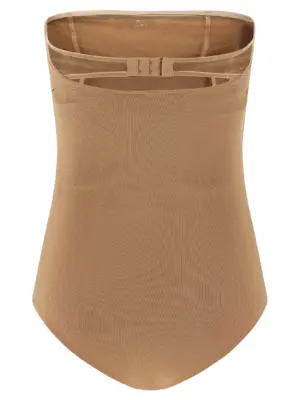 Lingerie bustier bodysuit 425JBD161JS02561019 COURREGES Beige