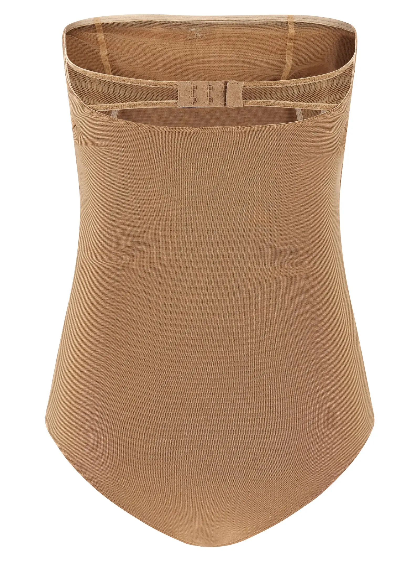 Боді-бюстьє Courreges Бежеве 2 Lingerie bustier bodysuit 425JBD161JS02561019 COURREGES Beige