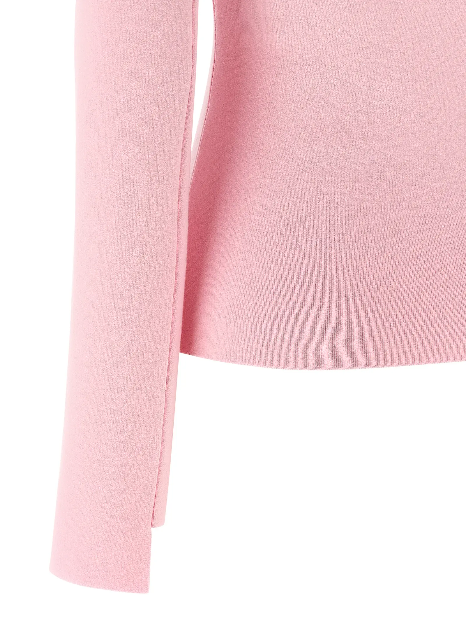 Светр Courreges Interlock viscose Рожевий 4 Interlock viscose sweater 70% viscose