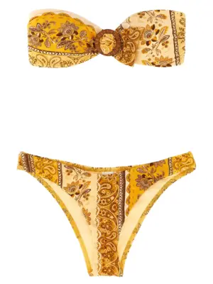 'Lucky Ring' bikini ZIMMERMANN Yellow