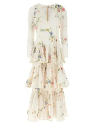 'Lucky Maxi' dress ZIMMERMANN White
