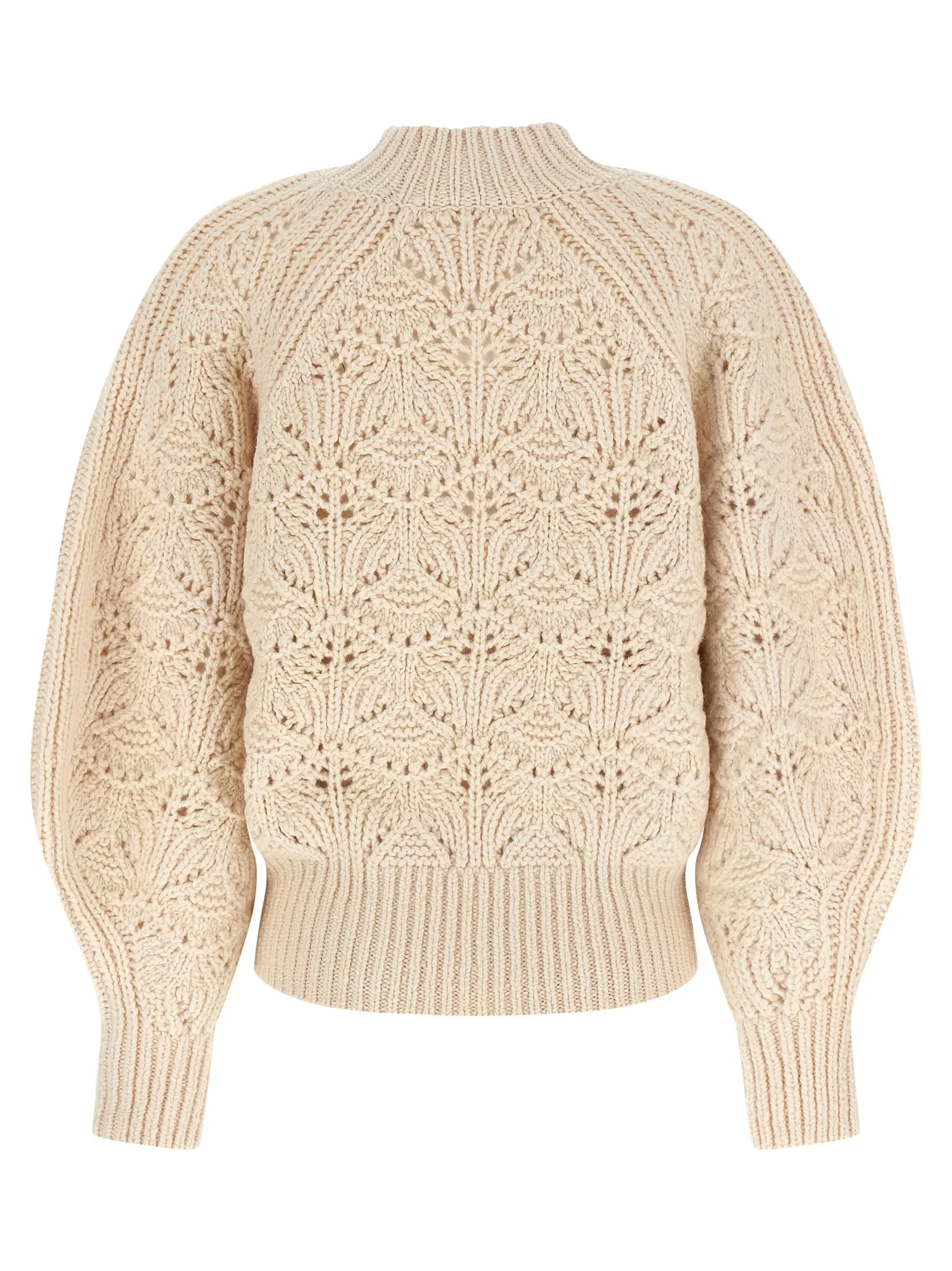 Светр Hypnotic Cable Knit Zimmermann Бежевий 2 'Hypnotic Cable Knit' sweater 4855TF251CHLK ZIMMERMANN Beige