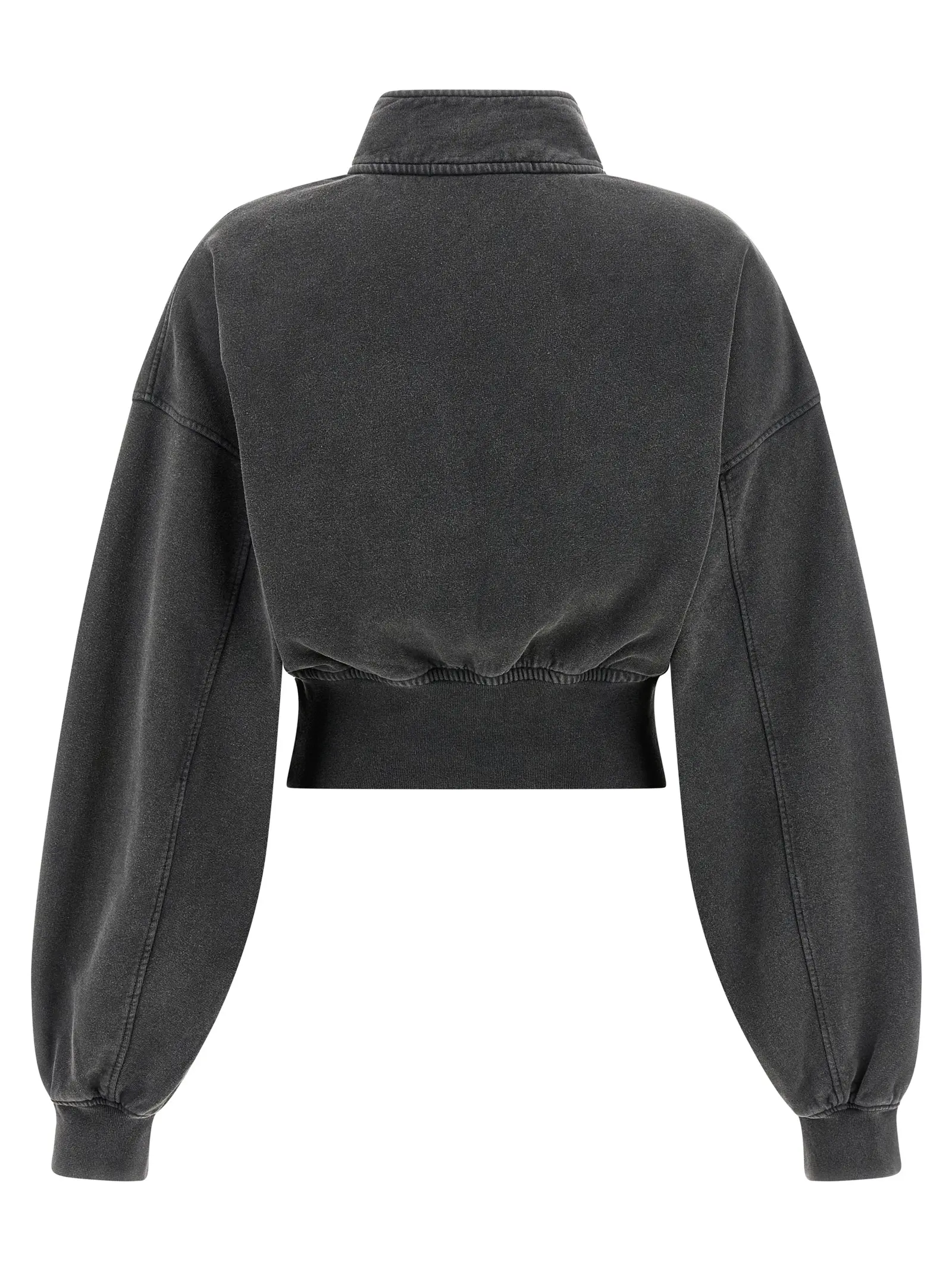 Світшот укорочений Cropped T By Alexander Wang Сірий 2 Cropped sweatshirt 4CC4251149029C T BY ALEXANDER WANG Gray