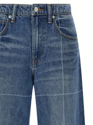 Faded jeans Woman DENIM X ALEXANDER WANG Blue