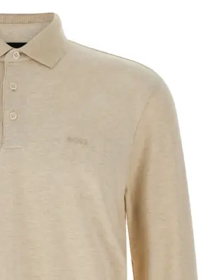 'Pado 30' polo shirt Man HUGO BOSS Beige