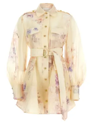 'Hypnotic Utility Mini' dress ZIMMERMANN Pink