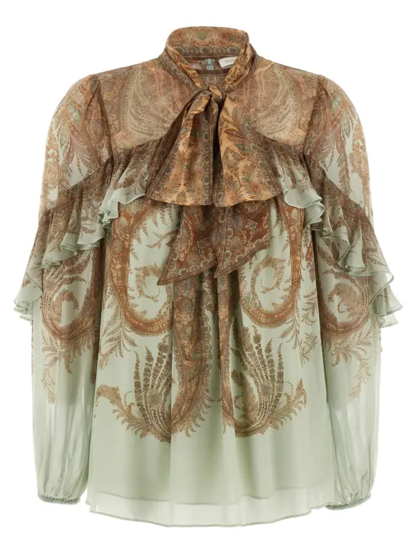 'Memento Flutter' blouse ZIMMERMANN Multicolor